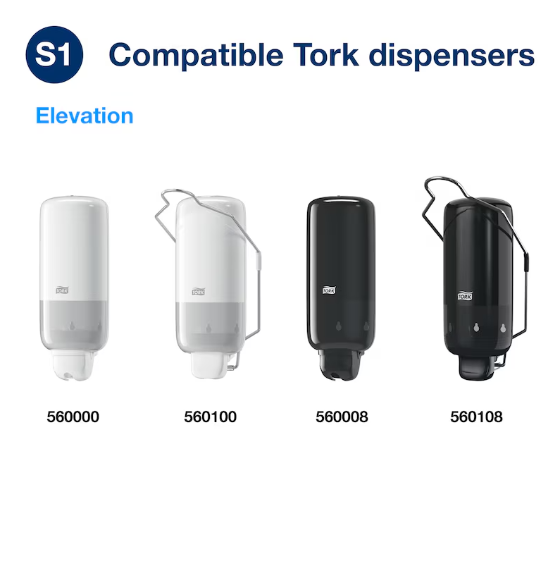 Tork Compatible Dispensers: 560000, 560100, 560008, 560108